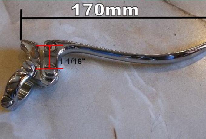 Brough Superior/Norton Brake Lever 22mm - 7/8" RHS 