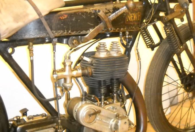 New Hudson 1926. Brooklins amature racing motorcycle. By Gernot Schuh