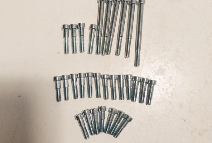 Triumph Engine Screw Set Comp. 5/6T. 1956-59