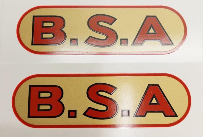 BSA Tank Abziehbilder. Paar. 1937/38