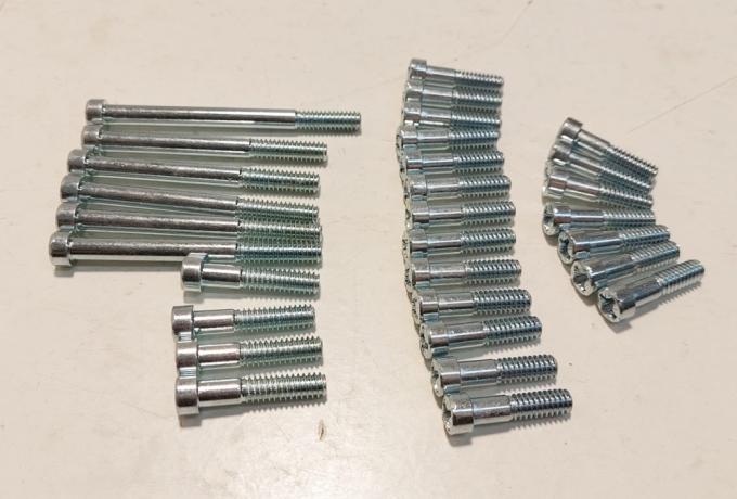 Triumph Engine Screw Set Comp. 5/6T. 1956-59