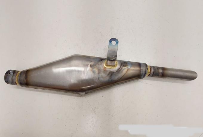 Douglas EW  Silencer 1 1/2" unplated