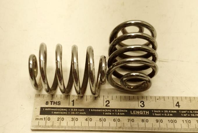 Rear Saddle Springs. 2". Pillon. Set of 4 