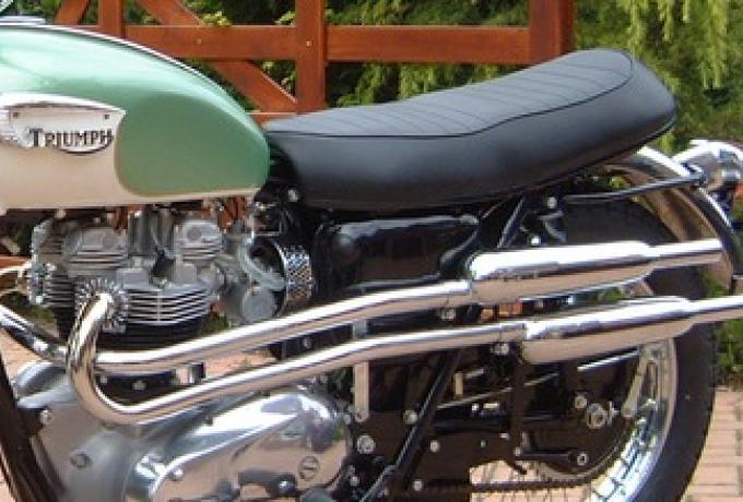 Triumph 650ccm High Level Auspuffrohre/Auspuffkrümmer 1967-70 /Paar