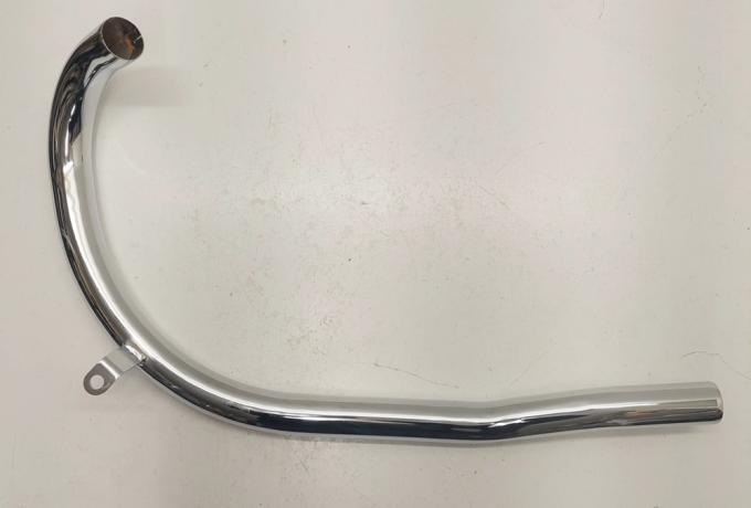 Ariel N.H. 350 cc Exhaust Pipe. 1 3/4". over stub. 1954 on