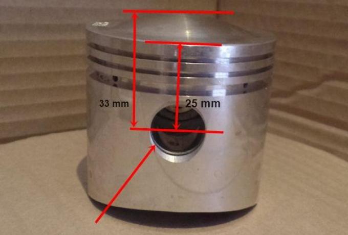 BSA C10/C11/C11G/C12 Piston Std. 250cc 63mm