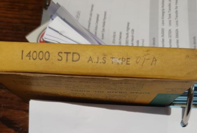 AJS 348 cc Piston Ring Set STD - 1960