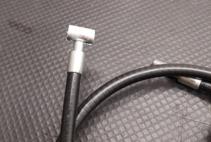 Triumph Front Brake Cable +5". OIF. USA With Stop Switch