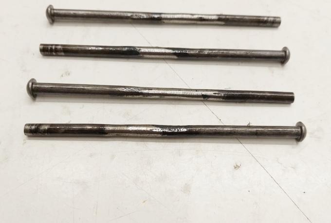 Brough Superior Footrest Rubber securing bolt Set of 4