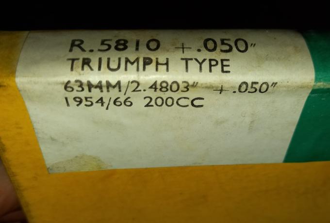 Triumph Kolbenring Set T20 200ccm 1953 -050. Hepolite