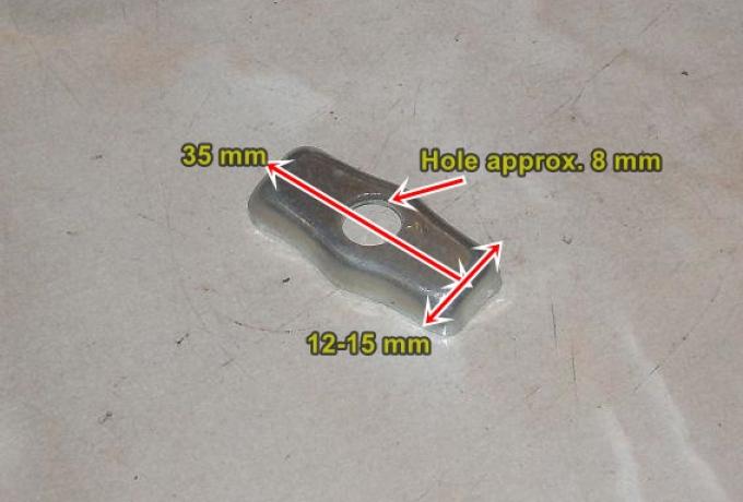 Triumph Rear Chain Adjuster Plate Various