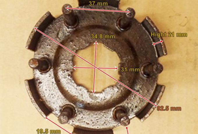 Bsa Kupplungsmitte C10.C11 frühe. NOS