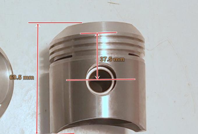 BSA A50 500cc Piston Pair +020 1963-70