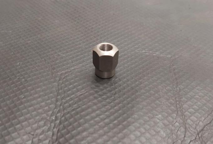 Norton 16h. Big 4 cylinder head nut. stainless steel