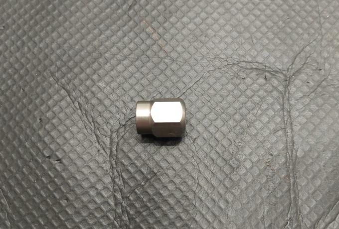 Norton 16h. Big 4 cylinder head nut. stainless steel