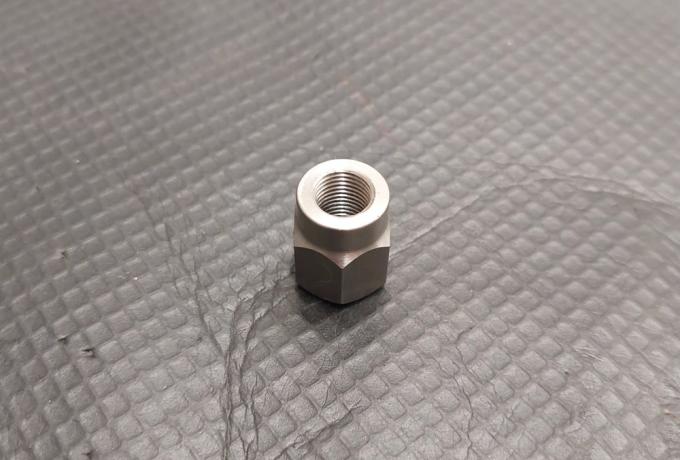 Norton 16h. Big 4 cylinder head nut. stainless steel