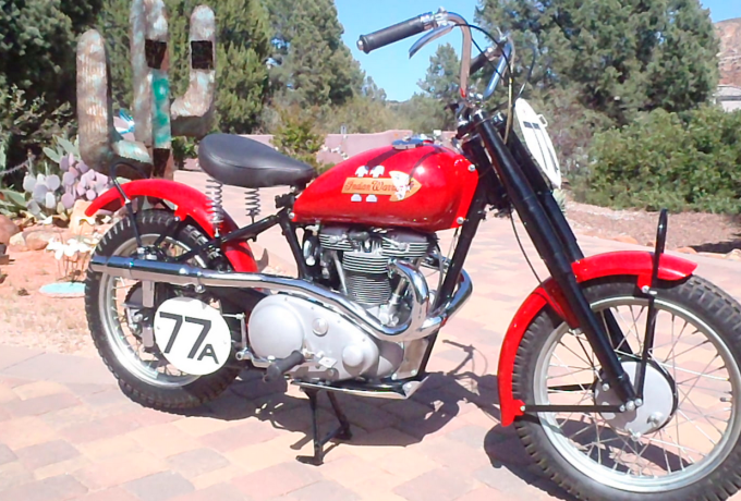 Inidan 1951 Worrior TT 500cc