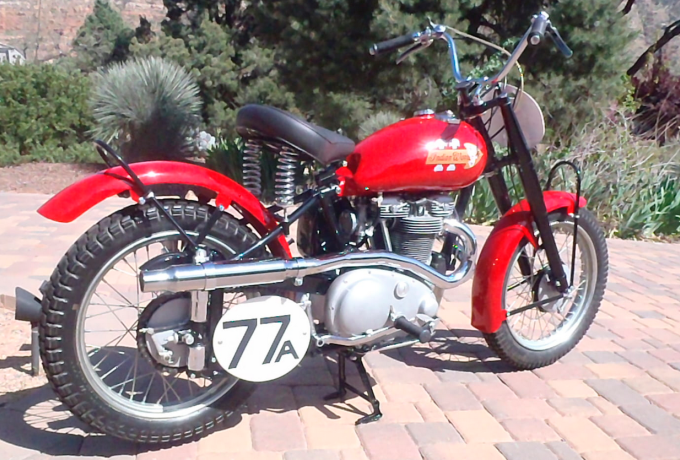 Inidan 1951 Worrior TT 500cc