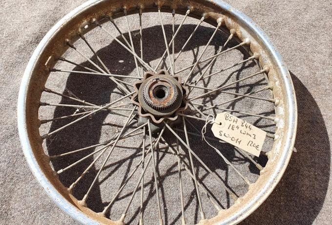 BSA B44 WM3 18" Wheel used