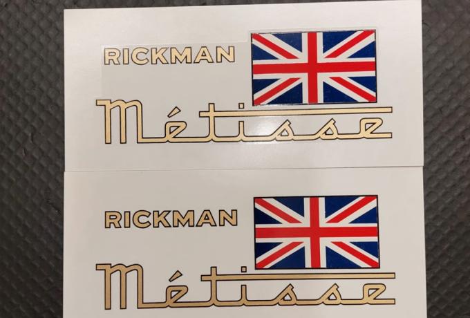 Rickman Métisse Tank Transfer 1960's. Pair