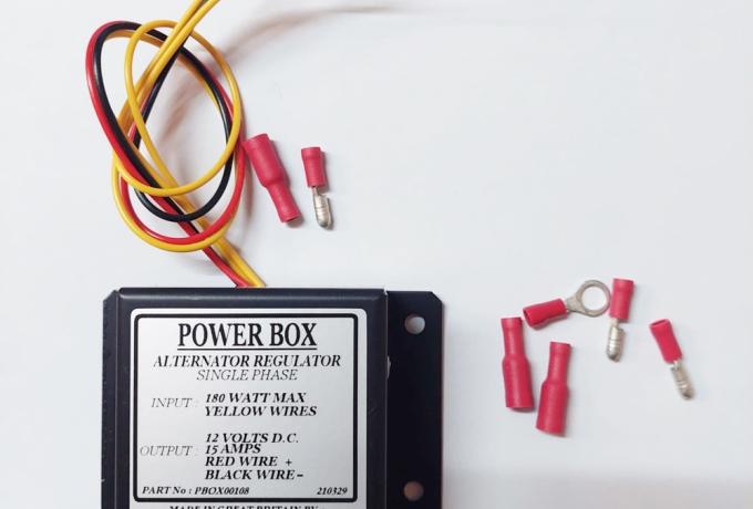 Power Box f. single Phase Alternators 12V