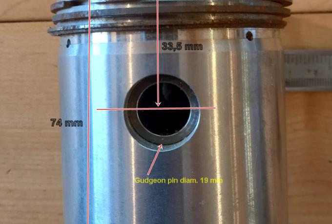 Royal Enfield Piston 350cc 1940 O.H.V. +040