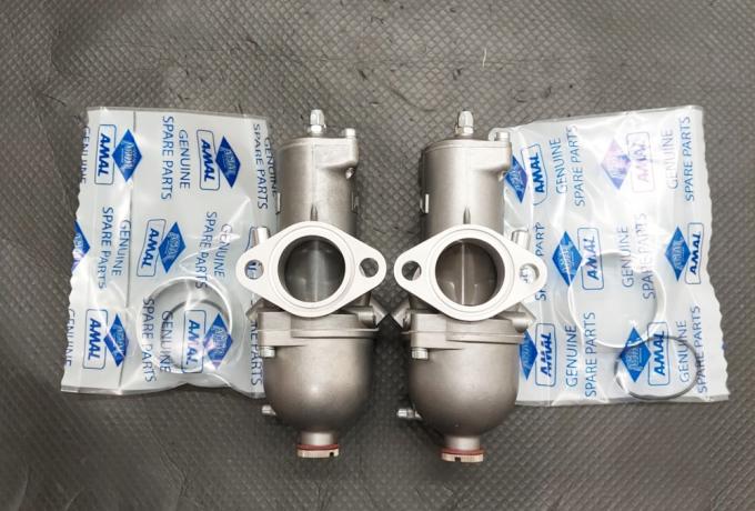 Amal BSA A65 Lightning Carburettor Pair. 1968 B/F
