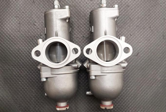 Amal BSA A65 Lightning Carburettor Pair. 1968 B/F