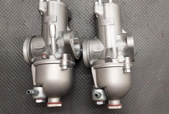 Amal BSA A65 Lightning Carburettor Pair. 1968 B/F