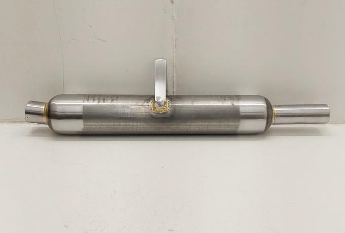 BSA WD M20 Silencer 1 3/4" unchromed 90mm. Original Baffle
