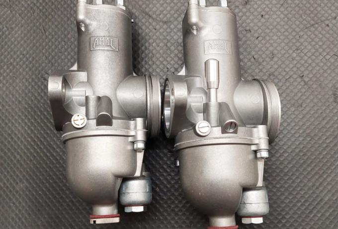 Amal BSA A65 Lightning Carburettor Pair. 1968 B/F