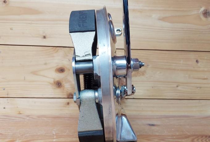 Norton TLS Front Brake Plate Assy inc. Stiffening Kit