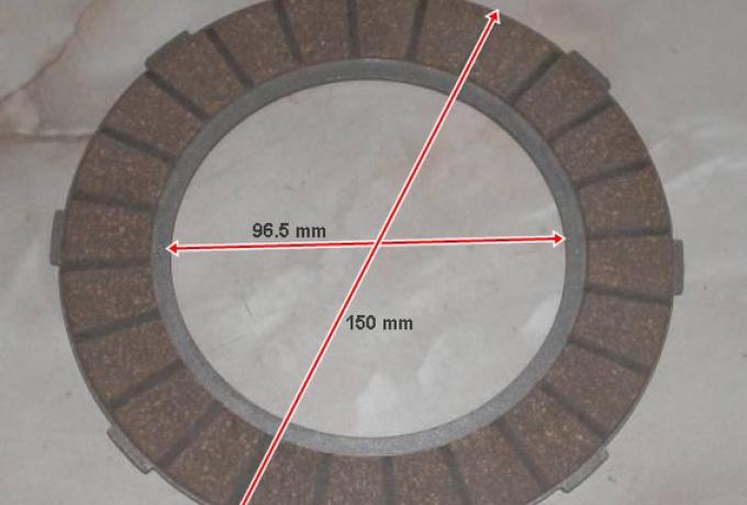 Norton Clutch Plate 16H, Mod.18, ES2,Brough Superior 1932-56