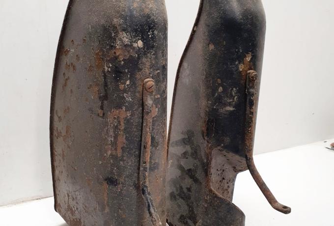 BSA Leg Guards Pair for Foot Board Models used