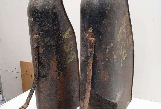 BSA Leg Guards Pair for Foot Board Models used