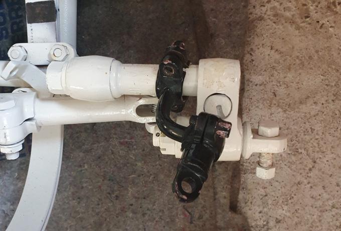 Calthorpe Ivory Side Car Chassis with mudguard and wheel ca. 1931