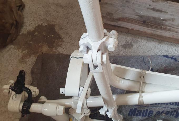 Calthorpe Ivory Side Car Chassis with mudguard and wheel ca. 1931