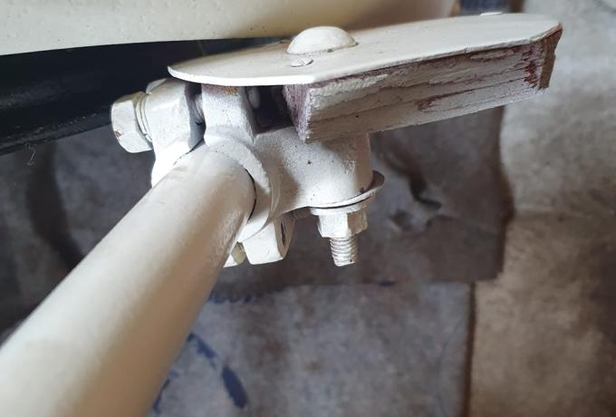 Calthorpe Ivory Side Car Chassis with mudguard and wheel ca. 1931