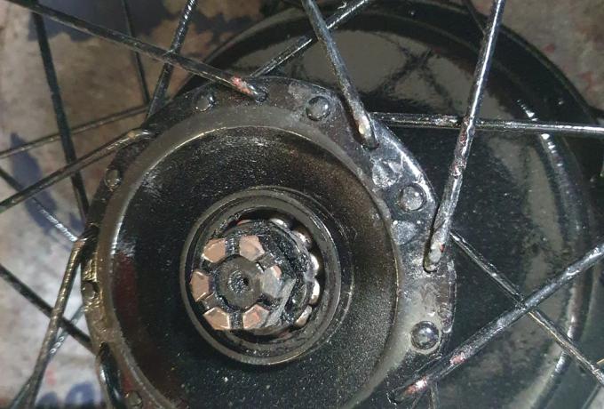 Calthorpe Ivory Side Car Chassis with mudguard and wheel ca. 1931