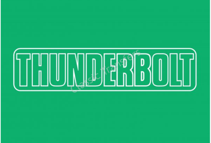 BSA Thunderbolt Vinyl Transfer / Sticker for Side Cover 1972
