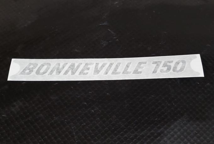 Triumph Bonneville 750 Vinyl Transfer / Sticker for Side Cover 1970