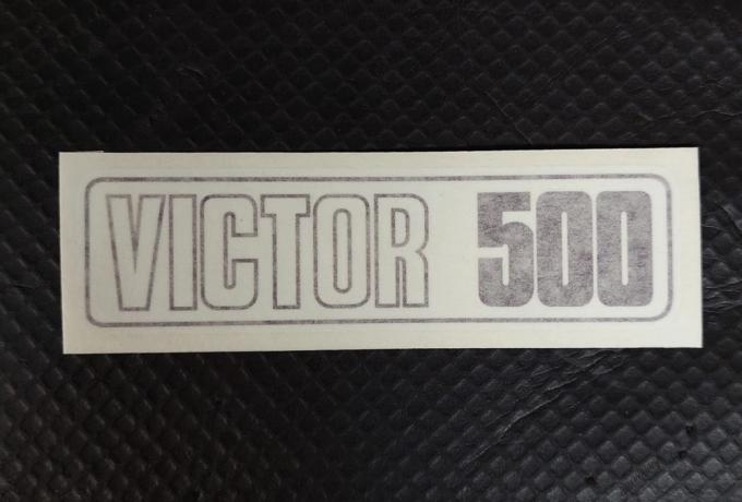 BSA Victor 500 Side Cover Vinyl Transfer / Sticker 