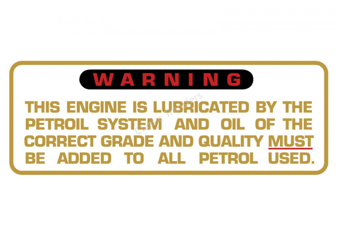 BSA Tank Vinyl Transfer / Sticker 