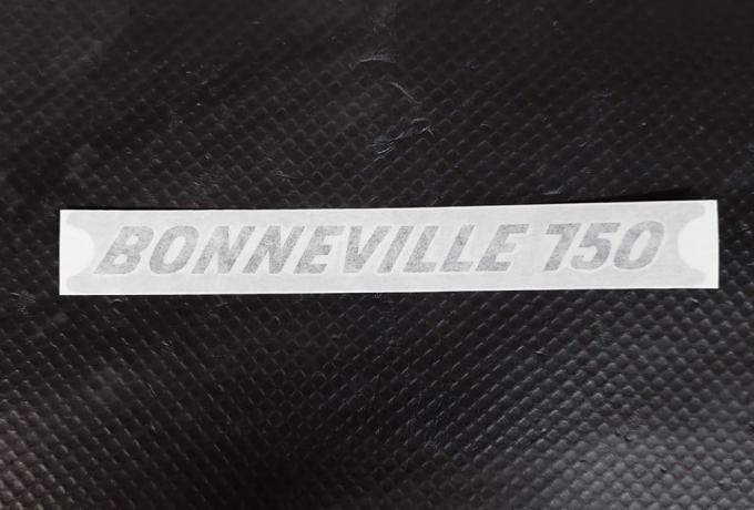 Triumph Bonneville 750 Vinyl Transfer / Sticker for Side Cover 1970