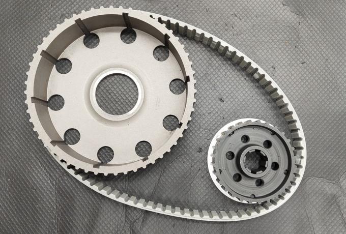 Triumph Belt Drive Kit  T120/TR6 Alloy. Unit construction