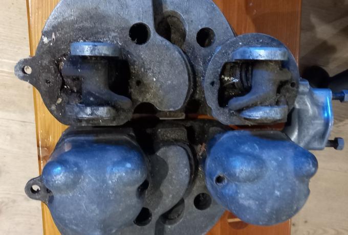 Matchless Cylinder Heads Pair used 
