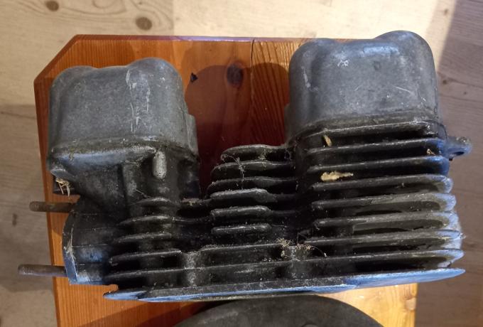 Matchless Cylinder Heads Pair used 