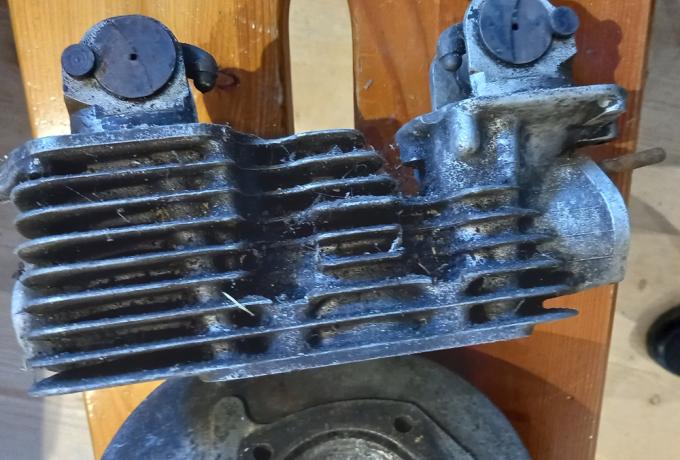 Matchless Cylinder Heads Pair used 