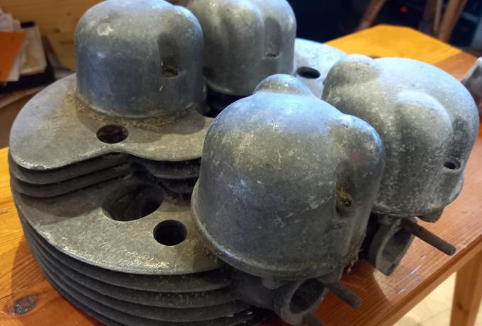 Matchless Cylinder Heads Pair used 