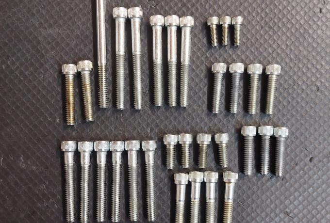Triumph T150 . BSA A75 Allen Screw Set 